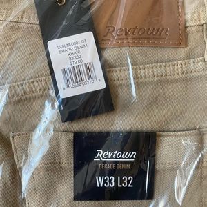33x32 Revtown Slim Khaki- Brand New-Never Worn